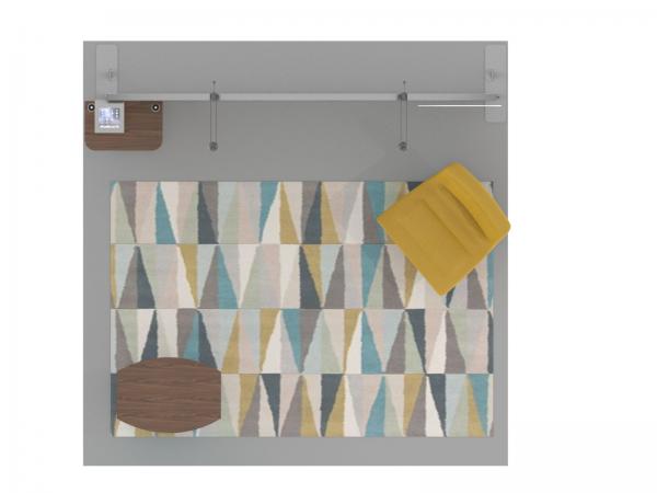 SYK-1002 Symphony Portable Displays -- Plan View